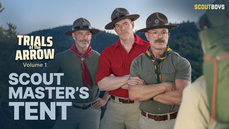 ScoutBoys: Scoutmaster's Tent – Trials of the Arrow Vol. 1 – Featuring Ace Banner, Legrand Wolf and more on Carnal Plus