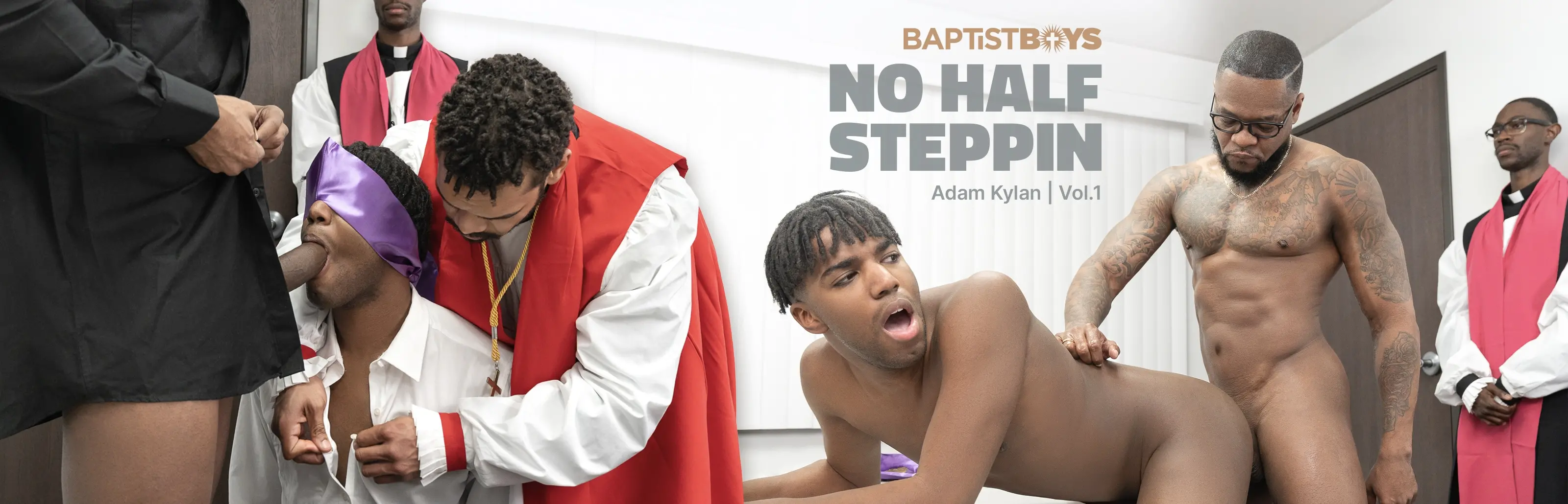No Half Steppin | ADAM KYLAN Vol. 1 Adam Kylan Brock Johnson Mr. Cali Prince Reign 