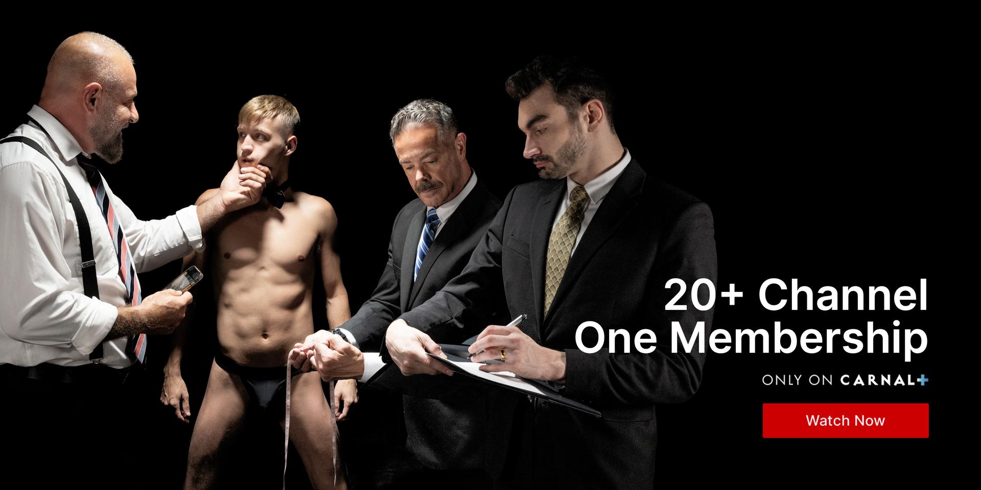 BoyForSale on Carnal Plus — Featuring Reece Scott, Noah White, gay fantasy videos across 20+ premium gay adult channels
